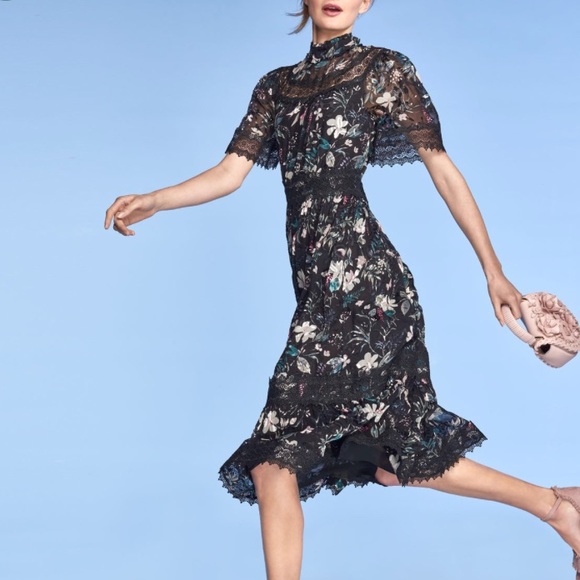 kate spade Dresses & Skirts - Kate Spade Botanical chiffon dress